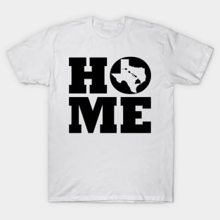 Texas and Hawai'i HOME Roots by Hawaii Nei All Day T-Shirt